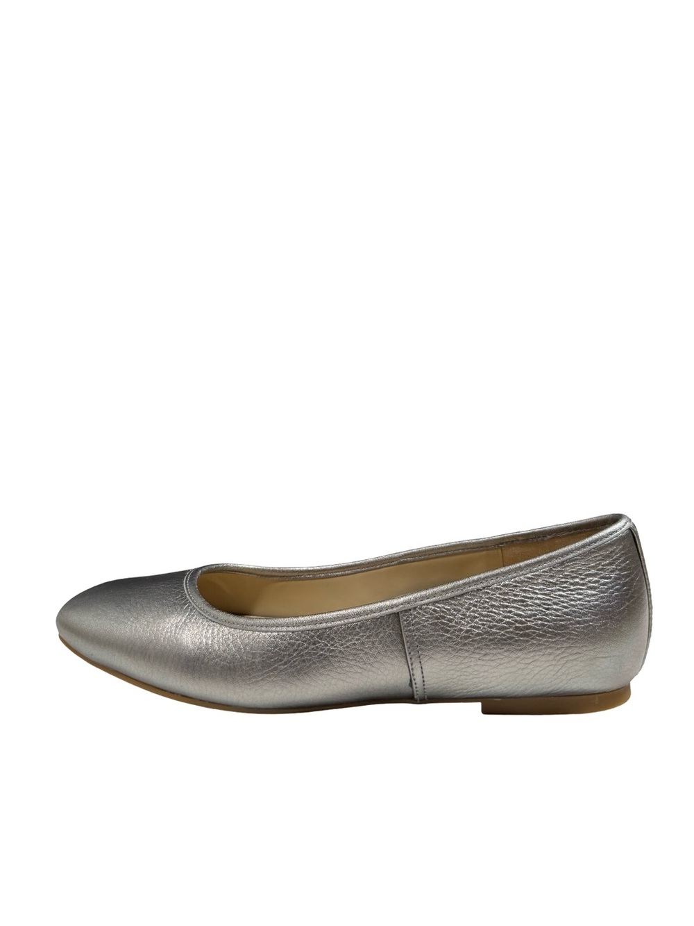 Vionic Orinda Ballet Flats Women Sz 9 Silver  Metallic Orthopedic Comfort Shoes - Picture 7 of 11